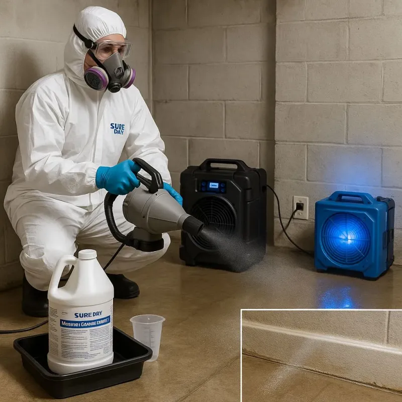Sanitization and Odor Removal process in Accomac, VA