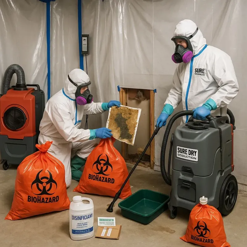Contaminated Water Handling Protocols process in Accomac, VA