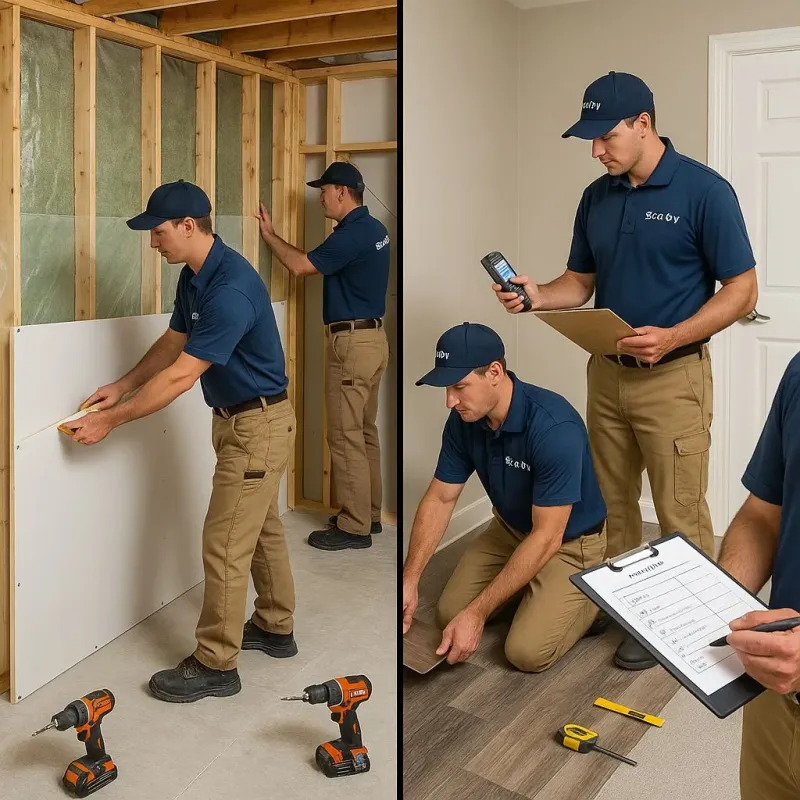 Repairs and Reconstruction process in Accomac, VA